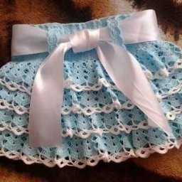 Вяжем детскую юбочку