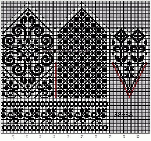 Жаккардовые варежки. Подборка схем