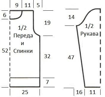 Красивый женский свитер с патентным узором Красивый женский свитер с патентным узором