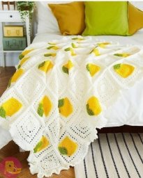 Вяжем символ лимонов свежести