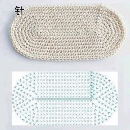 Схемы для вязания овалов и кругов