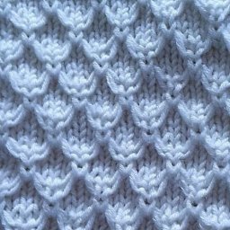 Узор спицами