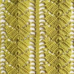 Узоры крючком для палантина