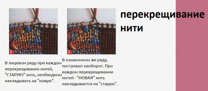 Как вязать в технике интарсия?