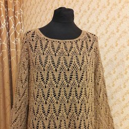 Ажурная туника крючком
