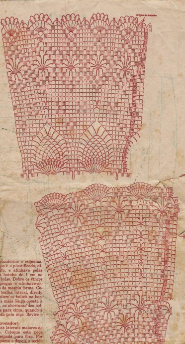 Платье "Прованс", вяжем в филейной технике