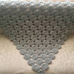 Узор крючком для шали