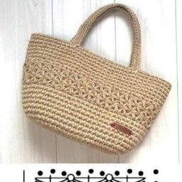 Узоры для сумочек, вяжем крючком