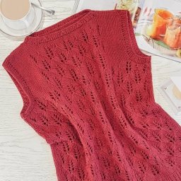 Жилет женский спицами