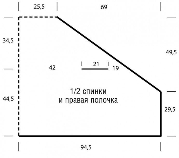 Эффектная накидка с шишечками