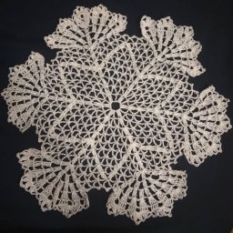 Салфетка "Снежинка" - необычный узор