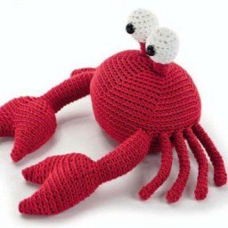 Вяжем игрушку "Краб"