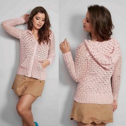 Стильный розовый бомбер