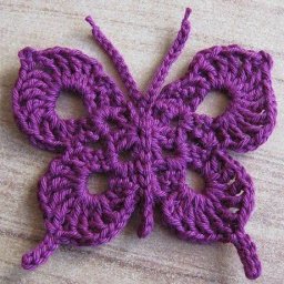 Ажурная бабочка крючком - вяжем стильную аппликацию