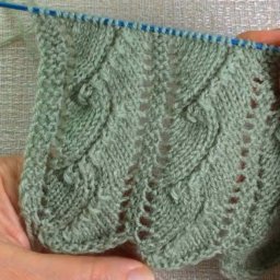 Эффектный узор "Морской прибой"