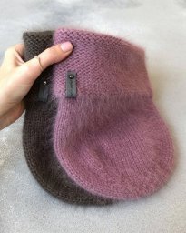 Шапка из пуха норки
