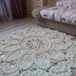 Коврик по мотивам салфетки Патрисии Кристофферсен