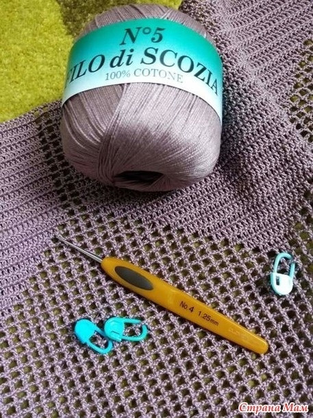 Туника крючком с имитацией жилета