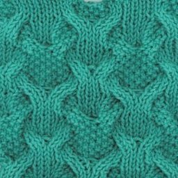 Неординарный узор спицами "Лягушки"