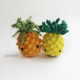 Ананасик. Описание вязания.