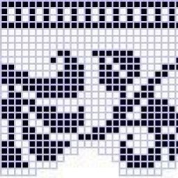 Подборка схем для филейного вязания