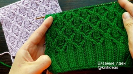 Узоры спицами, подборка