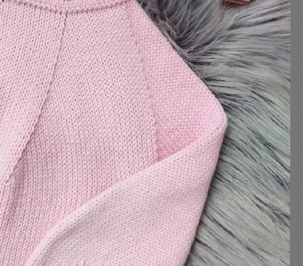 Как вязать спиральную круглую кокетку сверху