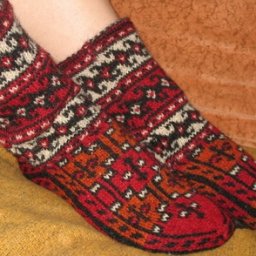 Схемы для вязания жаккардовых носков