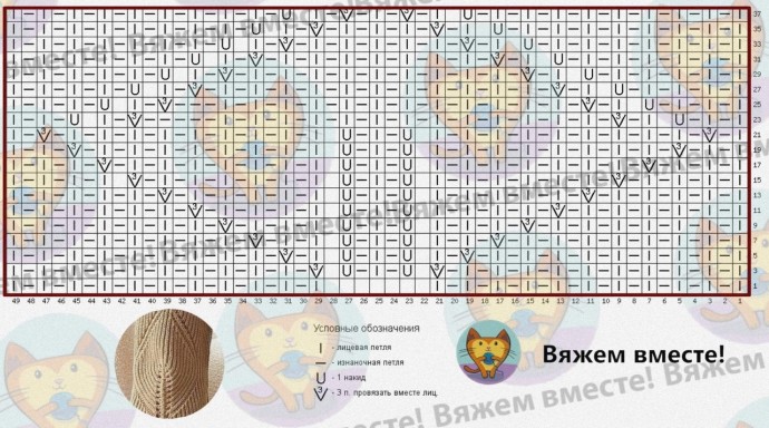 Стильные листики для украшения вашего вязаного джемпера Стильные листики для украшения вашего вязаного джемпера