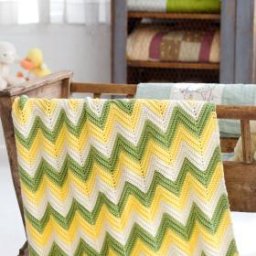 Стильный зигзаг, отличный узор для милого пледа