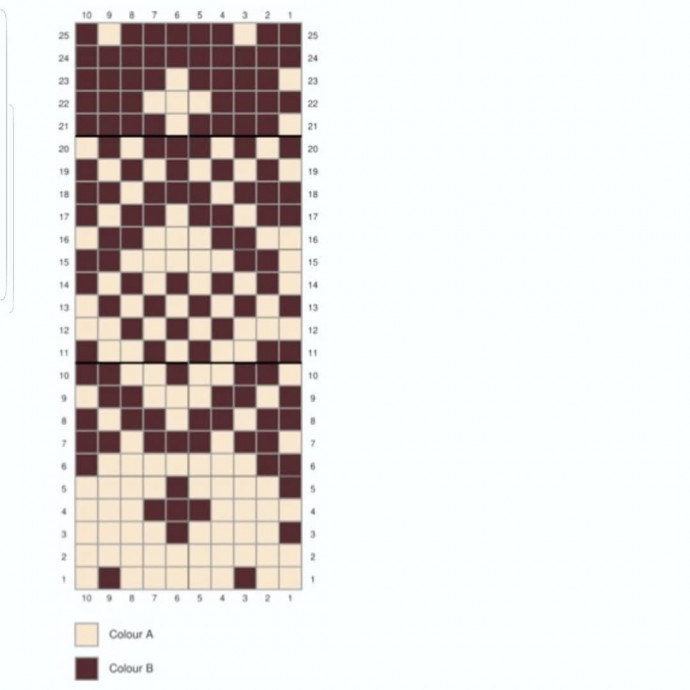 Описание зиней шапочки с жаккардом