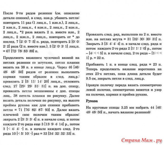 Интересный кардиган спицами Интересный кардиган спицами