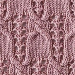 Красивый узор спицами