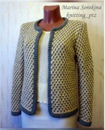 Красивый жакет спицами