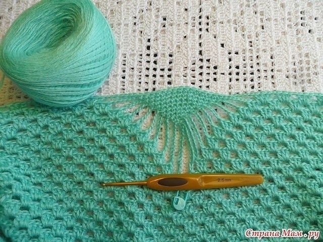 Летняя блуза крючком Летняя блуза крючком