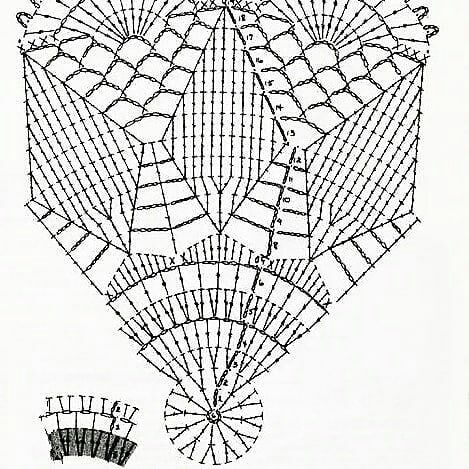 Милая вязаная корзиночка