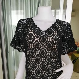 Простой мотив для стильной кофточки