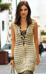 Узоры для туник, связанных крючком