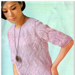 Женственное платье крючком