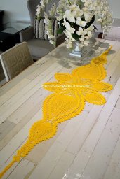 Красивая дорожка крючком