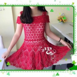 Легкое летнее платье крючком