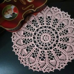 Небольшая салфетка в двух цветах