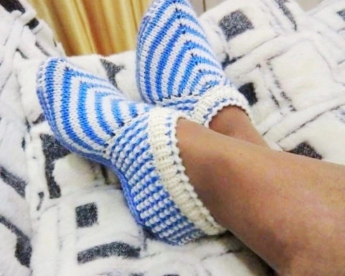 Следки спицами