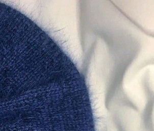 Берет, связанный спицами по кругу