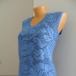 Топ в филейной технике