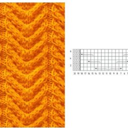 Узор "Колосок" в копилку мастерицам