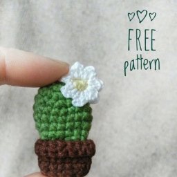 Готовимся к весне, брошь "Кактус"