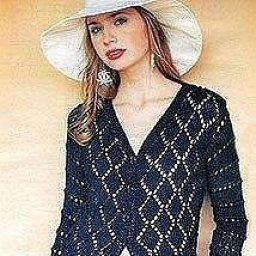 Красивый жакет спицами