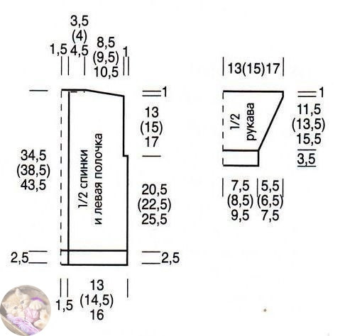 &Gamma;oлубoe пaльтo c кocaми