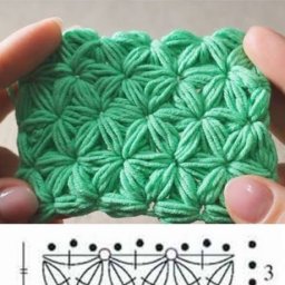 Роскошные узоры крючком